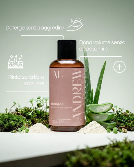 Shampoo Aloe Silk-Andrew Ladder